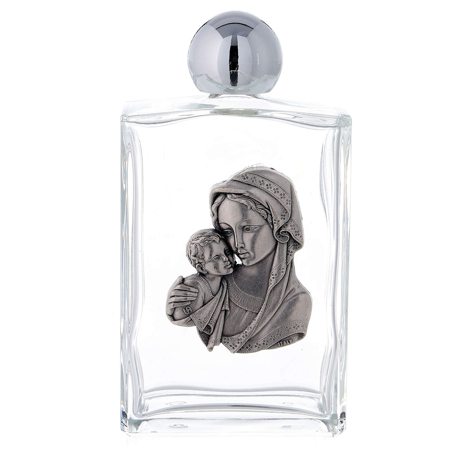 Holy water bottle with Virgin Mary and Baby Jesus 100 ml in | online ...