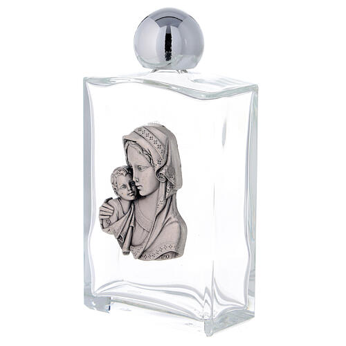 100 ml Holy water bottle with Mary and Child (25 pcs pack) in glass 2