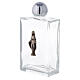 Holy water bottle with Immaculate Virgin Mary 100 ml in glass (25-PIECE box) s2