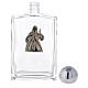 Holy water bottle with Merciful Jesus 100 ml in glass (25-PIECE box) s3