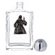 Holy water bottle with Immaculate Merciful Jesus 50 ml in glass (25-PIECE box) s3