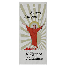 Olive branch bags for Palm Sunday with image of the Risen Jesus (500 PIECE PACKAGE)