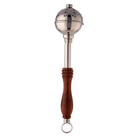 Nickel-plated brass bucket and sprinkle 12 in s3