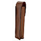 Brown leather case for aspergillum 17 cm s2