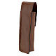 Brown leather case for aspergillum 13 cm s2