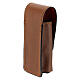 Brown leather 9 cm aspergillum case s2
