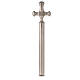 Aspergillum cross silver brass 20 cm s1