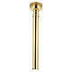 Holy water sprinkler of gold plated brass, 8 in s1