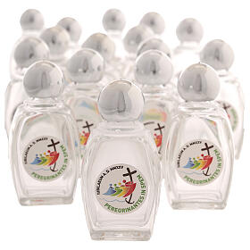 Glass bottles with Jubilee 2025 logo, 12 ml, SET OF 54