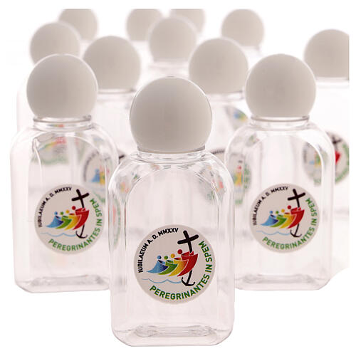 Bouteilles eau bénite 40 ml emballage 100 pcs logo officiel Jubilé 2025 2