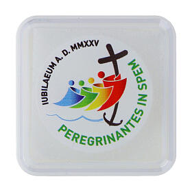 Square case for single decade rosary of 0.24 in, Jubilee 2025