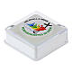 Caja para rosario granos 4 mm con esponja 5x5 cm logotipo Jubileo 2025 s3