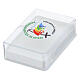 Rectangular rosary box with Jubilee 2025 logo 2x8 cm s3