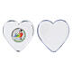 Heart-shaped rosary case with Jubilee 2025 logo, for 0.16 in beads s4