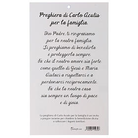 Haussegnung Carlo Acutis 10x20 cm Packung mit 100 Stk