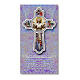 Croix d'accueil Jubilé 2025 bénédiction famille 20x10 cm s1
