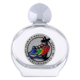 Bottiglietta acqua santa Giubileo 2025 10 ml vetro