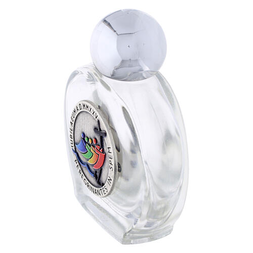 Buteleczka na wodę święconą Jubileusz 2025, 10 ml, szkło 2