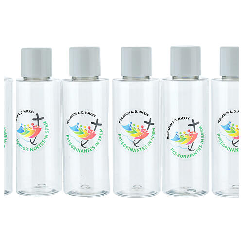 Garrafinhas água benta Jubileu 2025 (embalagem 100 unidades) 50 ml 2
