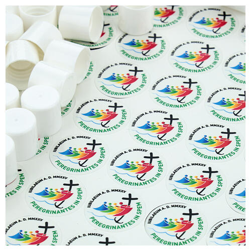Garrafinhas água benta Jubileu 2025 (embalagem 100 unidades) 50 ml 3