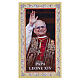Pope Leo XIV in papal vestments, gold‑framed image, 4x2 in s1
