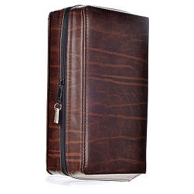 Couverture 4 vol. cuir brun foncé s3