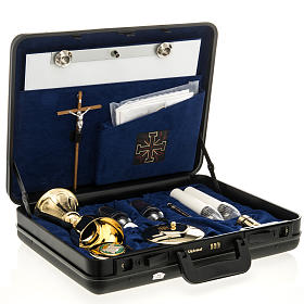 Valises Chapelle: Valise chapelle, revêtement bleu Valises Chapelle: Valise chapelle, revêtement bleu