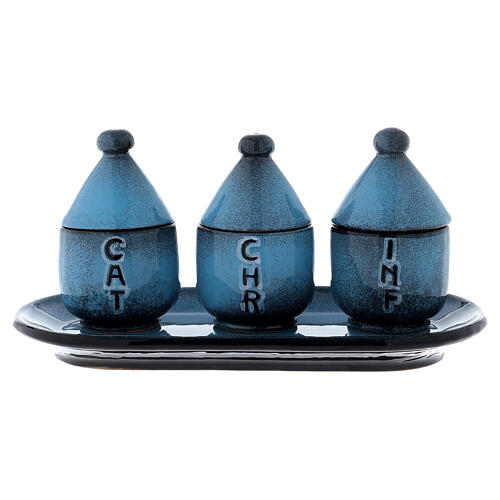 Olio sacro: servizio ceramica 10