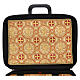 Brocade briefcase for celebrations, Chi-Rho pattern s4