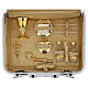 Valise-chapelle intérieur en satin damassé doré s3