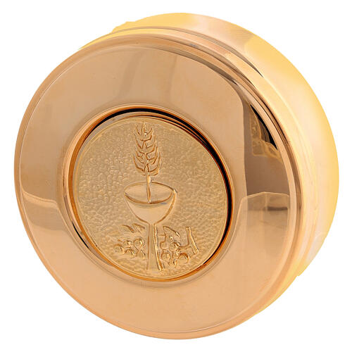 Travel mass kit suitcase with gold damask satin interior 11