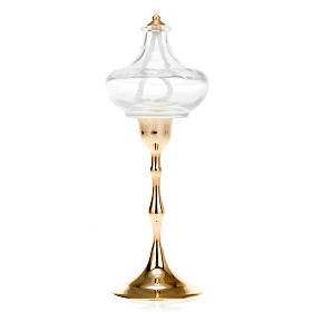 Lampes et lanternes: lampe votive, tige indien Lampes et lanternes: lampe votive, tige indien