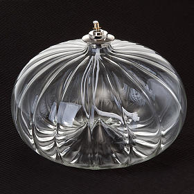 Luxury blown glass lamp
