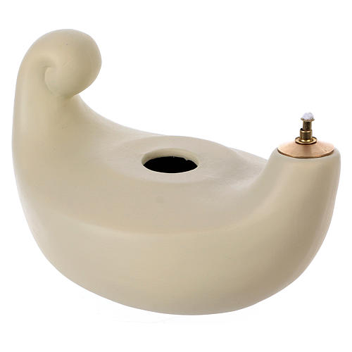 Aladdin white porcelain lamp 4