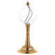 Lampada goccia  piede ottone s1