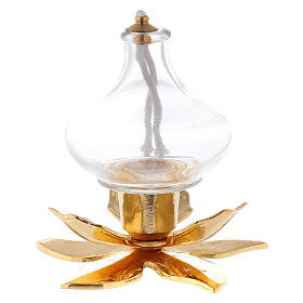 Lampe sur tige de lotus s1