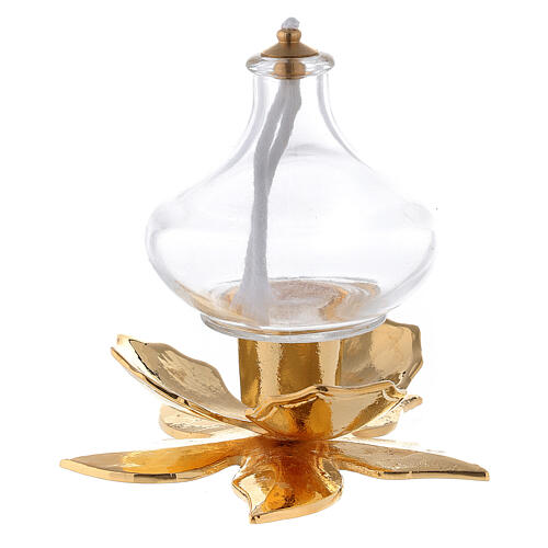 Lampe sur tige de lotus 2