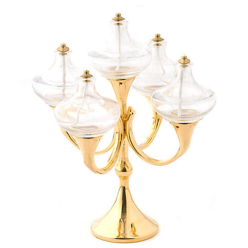 Lámpara de cinco brazos 1