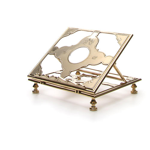 Brass book-stand 6