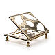 Brass book-stand s4