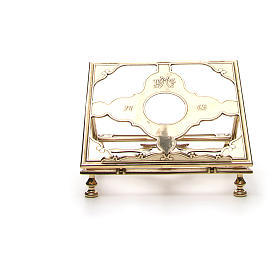 Brass book-stand s5