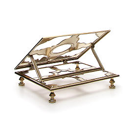 Brass book-stand s3