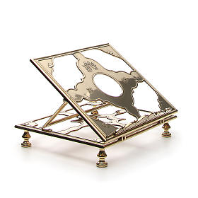 Brass book-stand s4