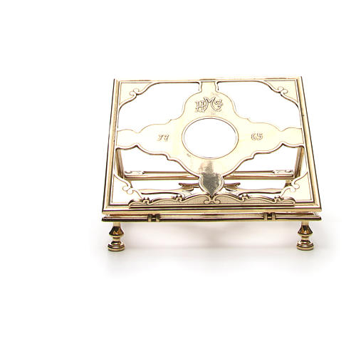Brass book-stand 5