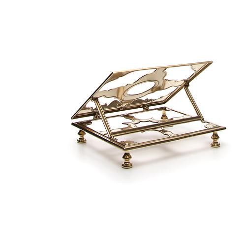 Brass book-stand 7