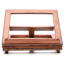 Rotating wooden book-stand s7