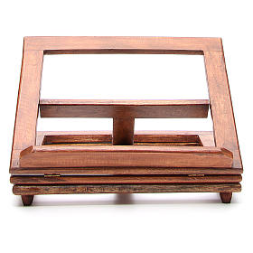 Rotating wooden book-stand s1
