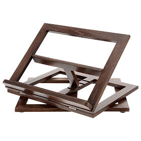 Rotating wooden book-stand