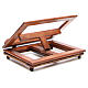 Rotating wooden book-stand s9