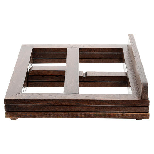 Estante mesa em madeira rotativo 7